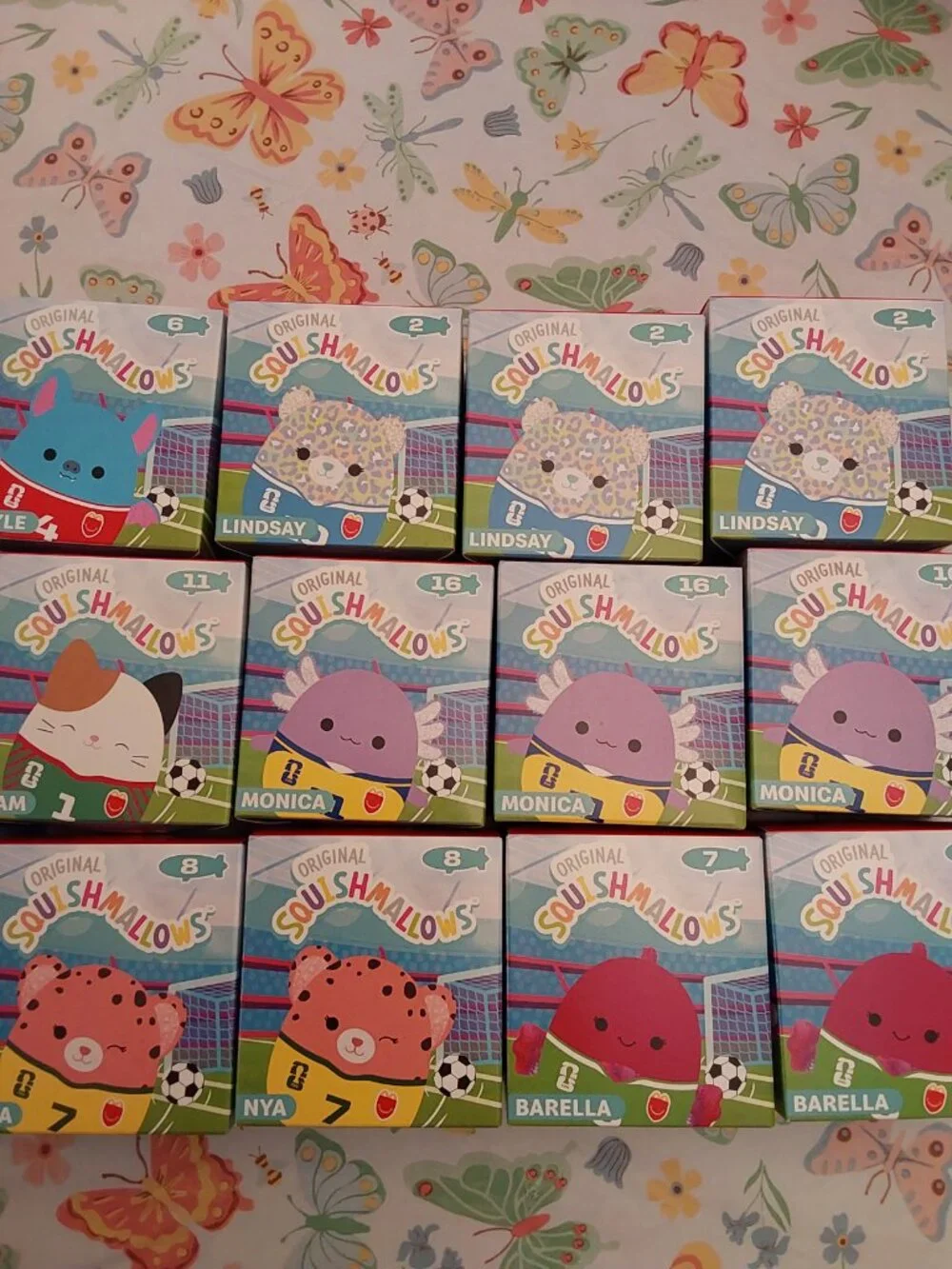 12 new in boxes, McDonald's Squishmallows